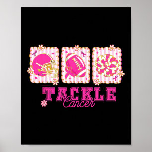 Affiche Coquette Football Lutte contre le cancer