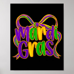 Affiche Coquette Mardi Gras 2026 Festival Nouvelle-Orléans