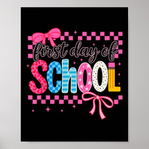 Affiche Coquette Premier Jour D'école