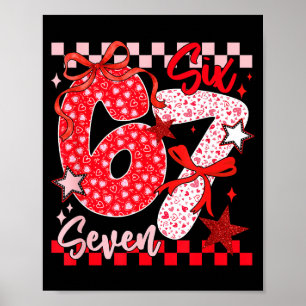 Affiche Coquette Valentine 67 Six Seven Préparatoire Cœur