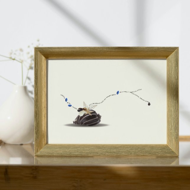 Affiche Coquillage et collage d'ivoire (Créateur téléchargé)