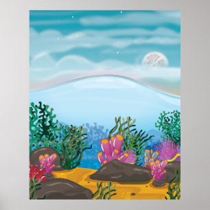 Affiche Corail Reef