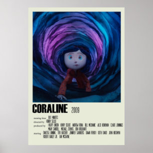 Affiche Coraline Alternative Art Movie Large 1