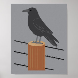 Affiche Corbeau