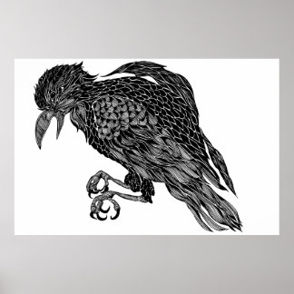 Affiche Corbeau