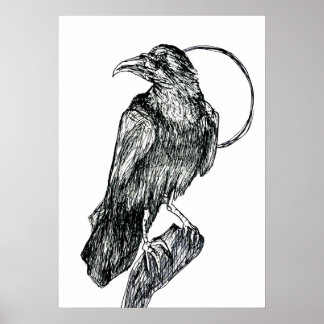 Affiche Corbeau Amical