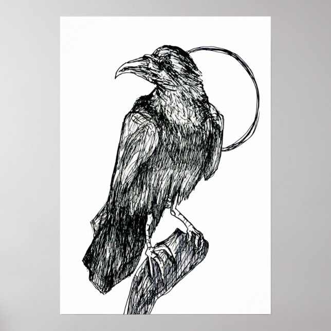 Affiche Corbeau Amical (Devant)