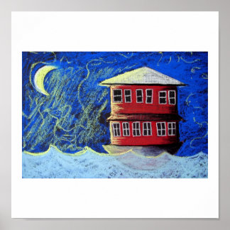 Affiche Corbeau du bord de la rivière (ME)