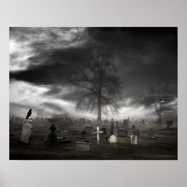 Affiche Corbeau foncé (Devant)