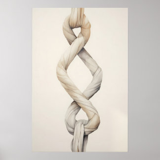 Affiche Cord Of 3 Strands Art Christian Wedding Print