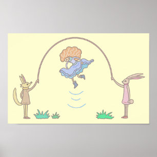 Affiche Corde à sauter digne d'un conte de fées.