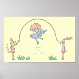 Affiche Corde à sauter digne d'un conte de fées.
