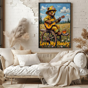 Affiche Cordes de campagne : Jam de roue de l'ours