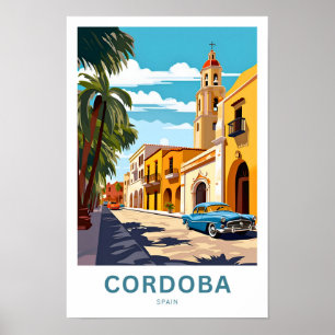 Affiche Cordoba Espagne Imprimer Voyage