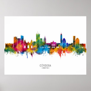 Affiche Cordonature de Cordoue en Argentine