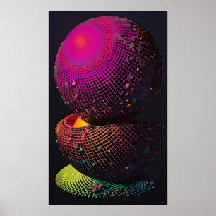 Affiche Cored - Ken Gage Surreal Art