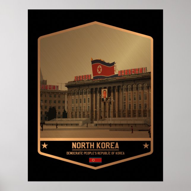 Affiche Corée du Nord (Devant)