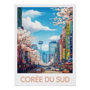 Affiche Corée du Sud