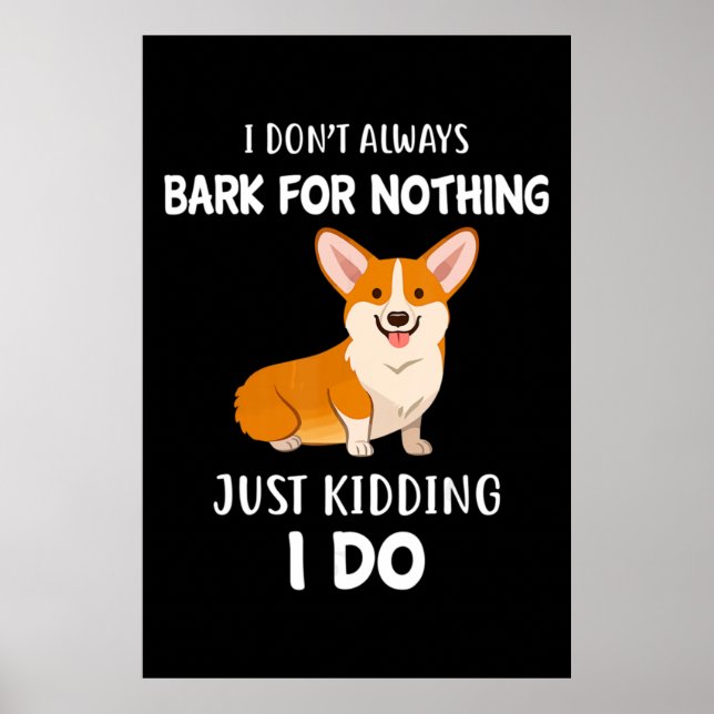 Affiche Corgi (Devant)