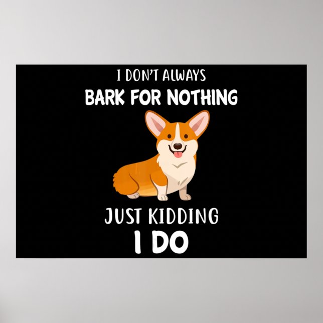 Affiche Corgi (Devant)
