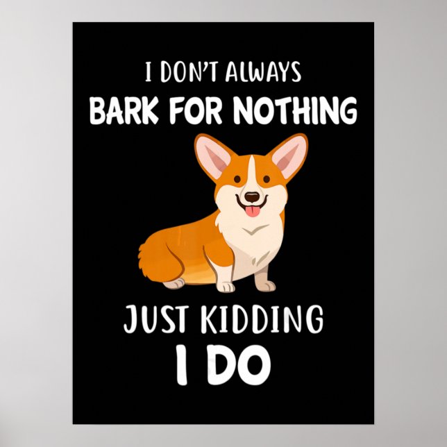 Affiche Corgi (Devant)