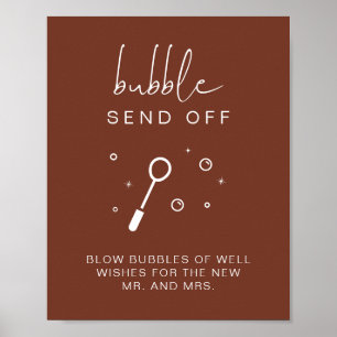 Affiche CORIANDER Adieu Bohème aux Bulles Signe de Mariage