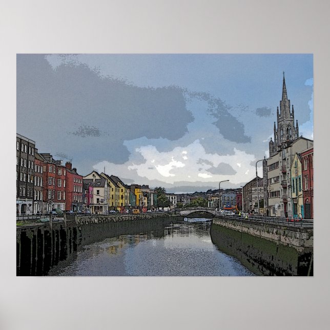Affiche Cork, Irlande (Devant)