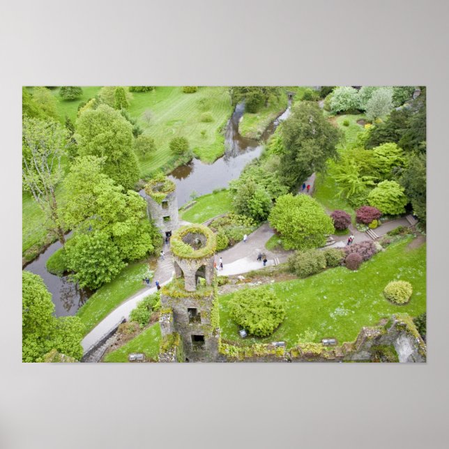 Affiche Cork, Irlande. Le célèbre château de Blarney (Devant)