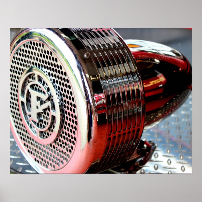 Affiche Corne des pompiers (Devant)