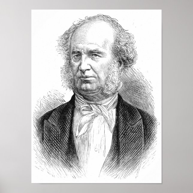 Affiche Cornelius Vanderbilt, vers 1877 (Devant)