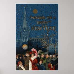 Affiche Cornes soufflantes de foules