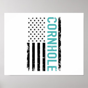 Affiche Cornhole USA