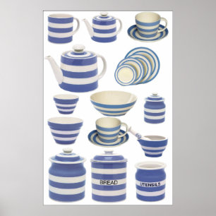 Affiche Cornish Kitchen
