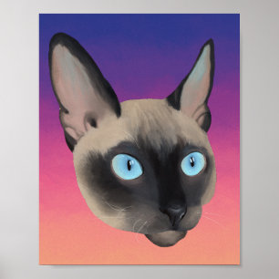 Affiche Cornish Rex Kitten Portrait