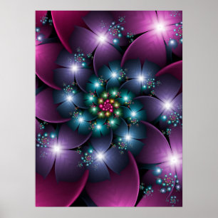Affiche Corolle de fleur