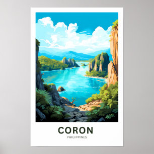 Affiche Coron Philippines - Imprimer