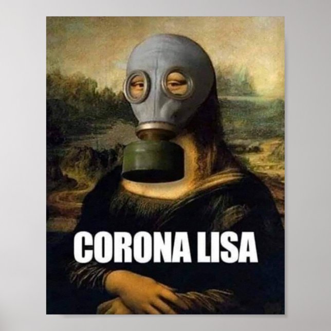 Affiche Corona Lisa (Devant)