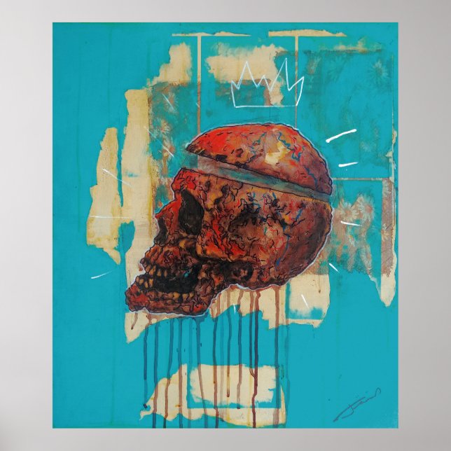 Affiche "Coronada Mortalidad #2" (Devant)