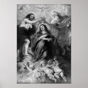 Affiche Coronation de la Vierge Marie