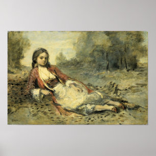 Affiche Corot - Algérien