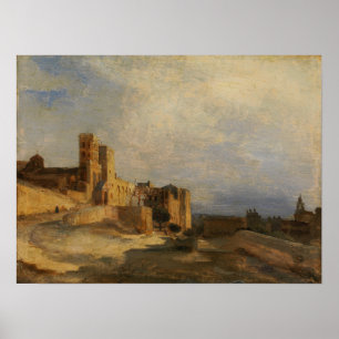Affiche Corot - Château du Pape