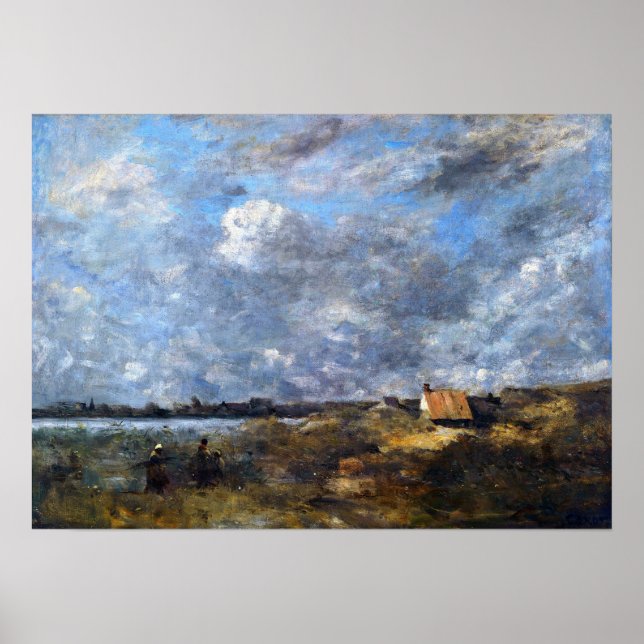 Affiche Corot - La Rafale de Vent (Devant)