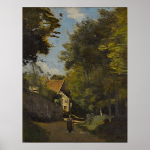 Affiche Corot - Le Mur