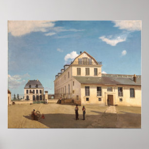 Affiche Corot - Maison Et Usine De Monsieur Henry