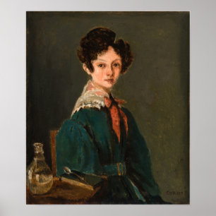 Affiche Corot - Mme Lemaistre