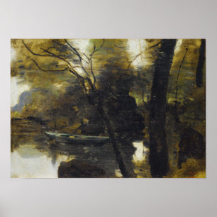 Affiche Corot - Noisy-Le-Grand Baroque au bord de l'eau