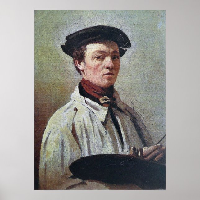 Affiche Corot - Self-Portrait (Devant)