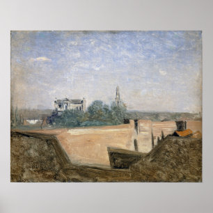 Affiche Corot - The Ramparts Of Arras