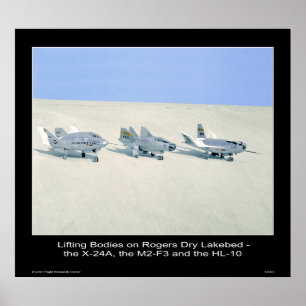 Affiche Corps de levage sur Rogers Dry Lakebed
