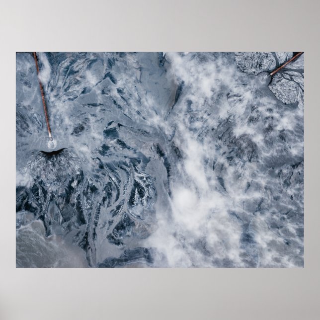 Affiche Corps d'eau (Devant)